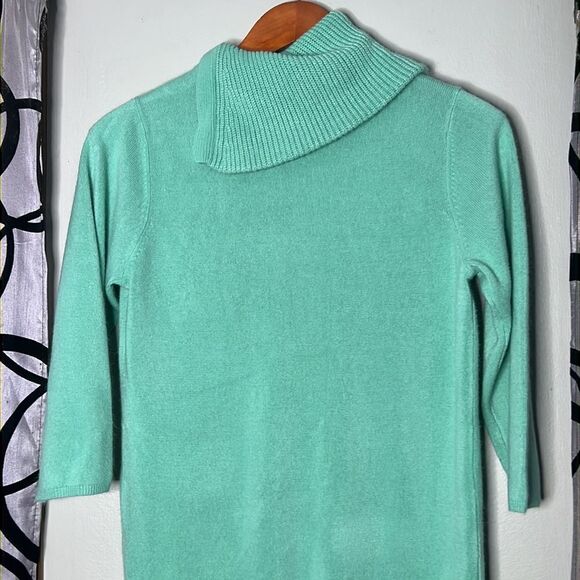 Knit by Hampshire studio 100% acrylic sweater with three-quarter sleeves - Picture 10 of 12